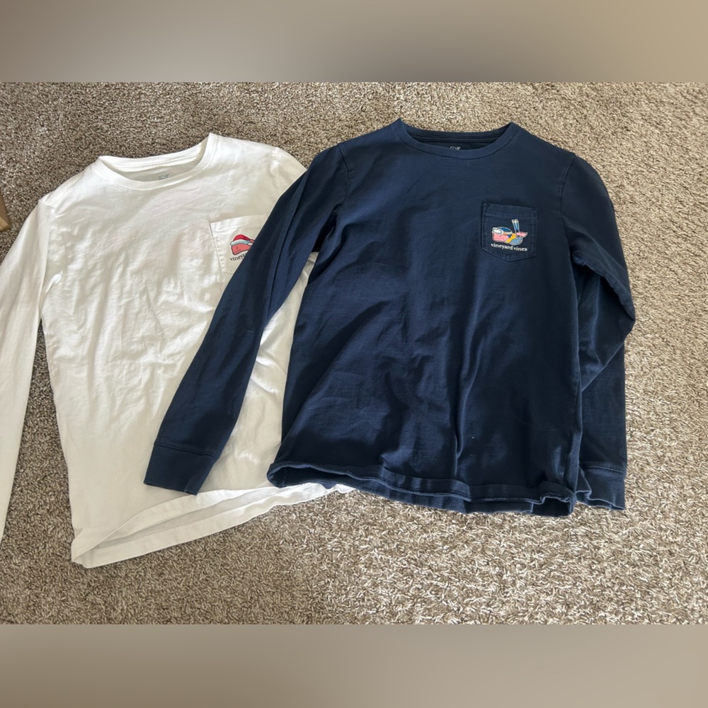 Vineyard vines holiday long sleeve shirts